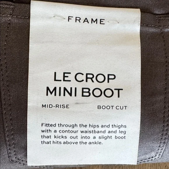 🍁Frame Denim Shimmering Brown Pants - Picture 9 of 9